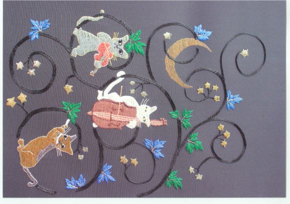 『日本刺繍 喜乃絵會』基礎からアドバイス楽しく作りませんか？