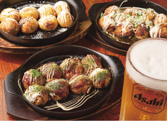 『たこ焼居酒屋 次郎』自慢のたこ焼きとバラエティ豊かなメニュー