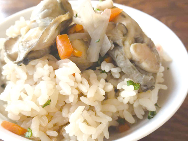 志度湾から仕入れる、新鮮な「かき」が食べ放題！