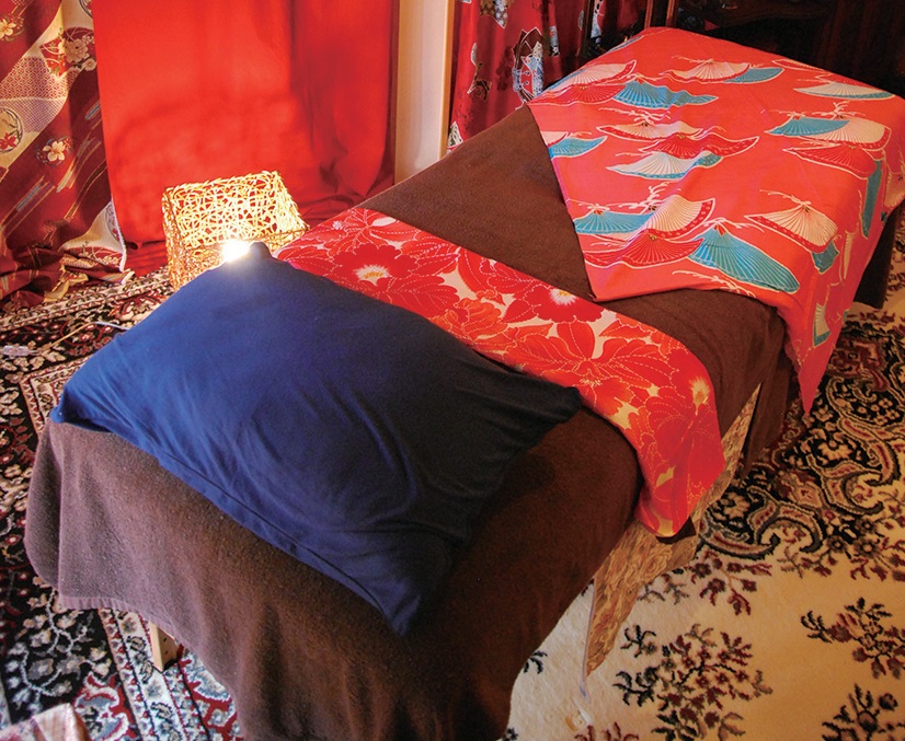 アロマとハーブボールでじっくりリラックス