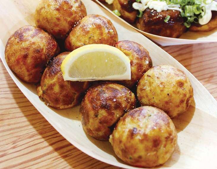 こだわりの創作たこ焼きをご賞味あれ