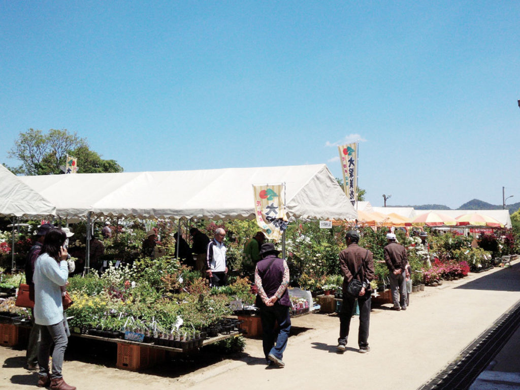 終了しました。4月27日（土）～29日（月･祝） 「第19回 鬼無グリーンフェア21」が今年も開催 盆栽･植木など約500種、1万点を展示販売『第19回 鬼無グリーンフェア21』