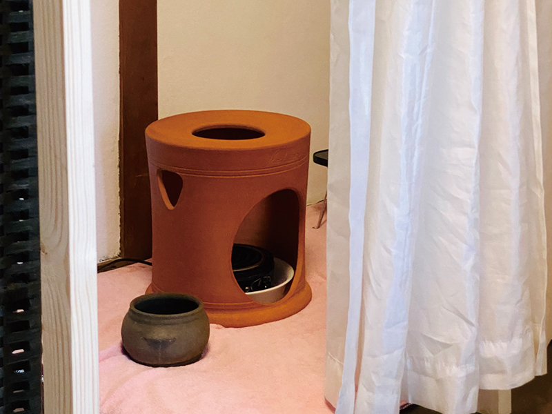 温活・腸活でリラックス！よもぎ蒸しの古民家サロン