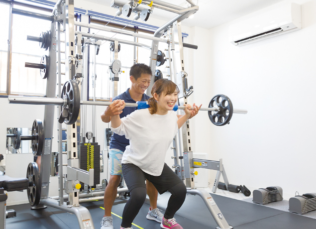 マンツーマントレーニングで、コロナ太り撃退！予約制で、完全個室なので安心。