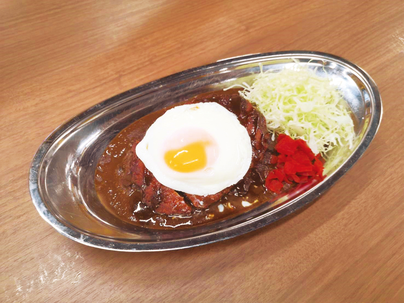 新メニュー「ロコモコカレー」が登場!定番Menuとは違った味わいを楽しんで