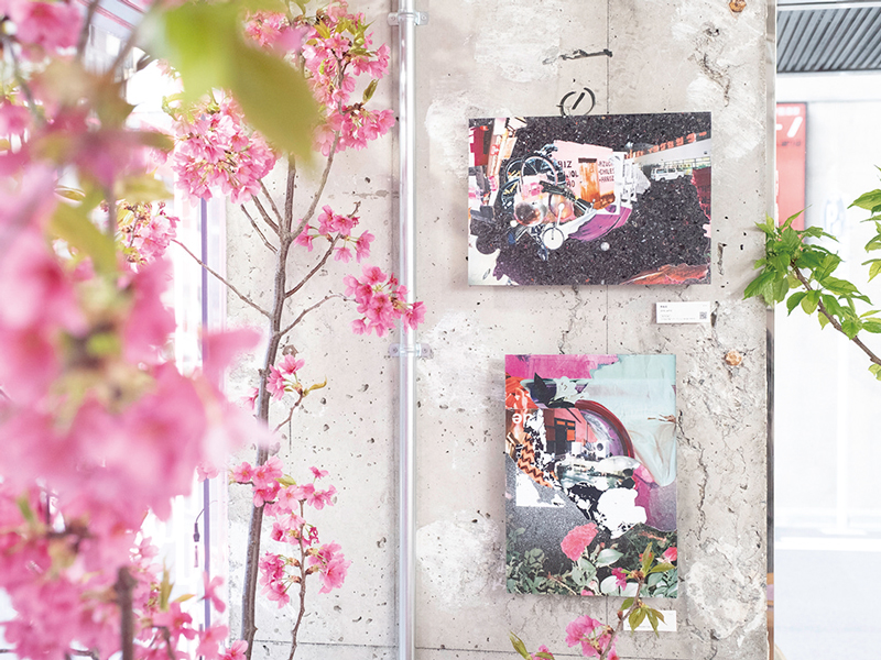 group show “PINK3”作品展示イメージ