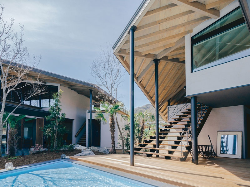 「泊Rutto」史上初の新築ゲストハウス 『積凪』が三豊･荘内半島に誕生！