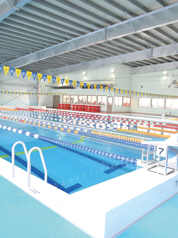 オリンピック選手育成を掲げる本格プール＆フィットネス