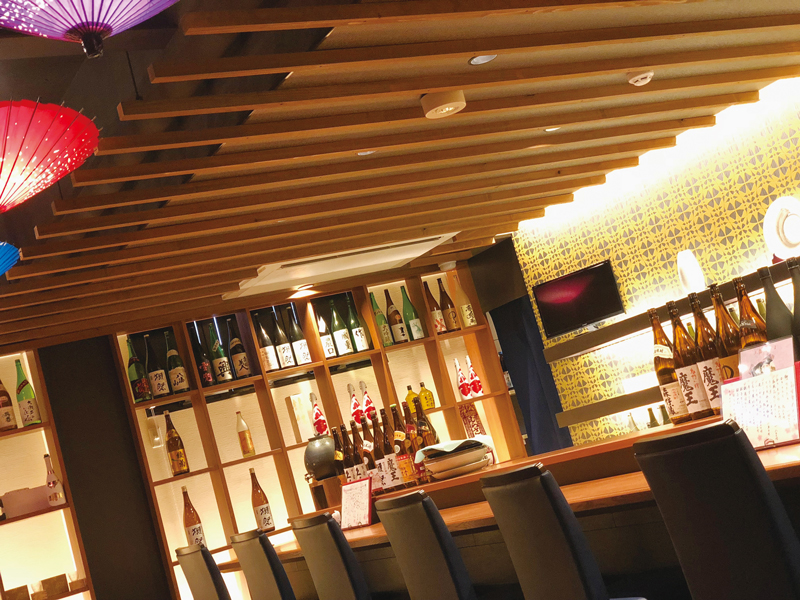 落ち着いた店内で味わえる贅沢なお料理