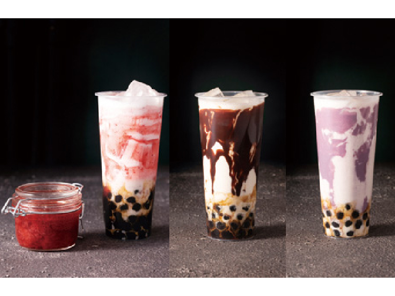 「楽喜茶」無添加にこだわった約15種類のタピオカドリンク