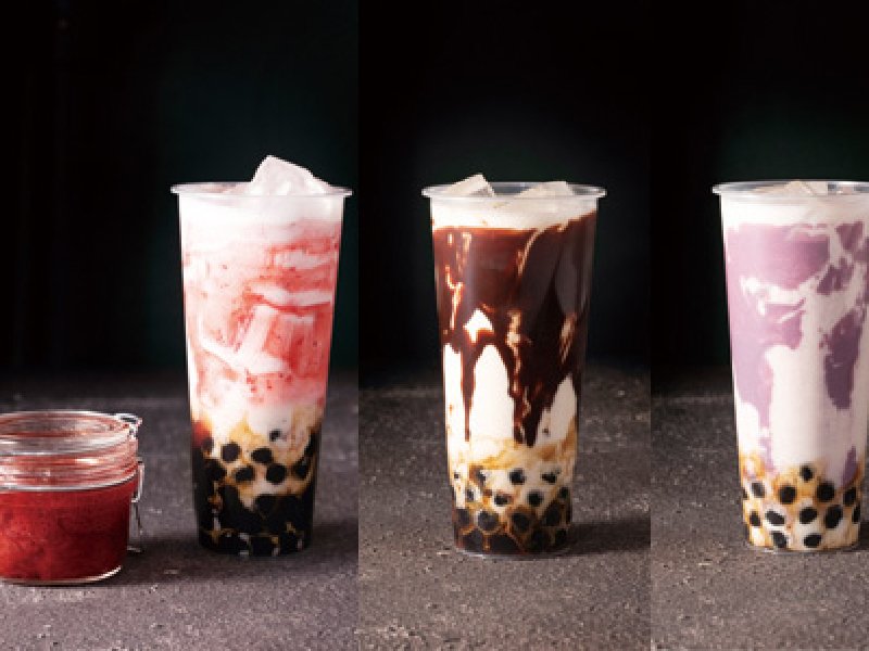 「楽喜茶」無添加にこだわった約15種類のタピオカドリンク