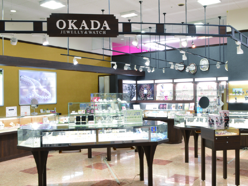 『JEWELRY＆WATCH OKADA フジグラン丸亀店』カジュアルデザインからオトナ女性にぴったりの時計まで