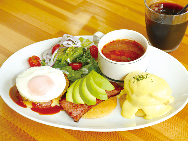 移転した『gram』で絶品パンケーキを堪能！