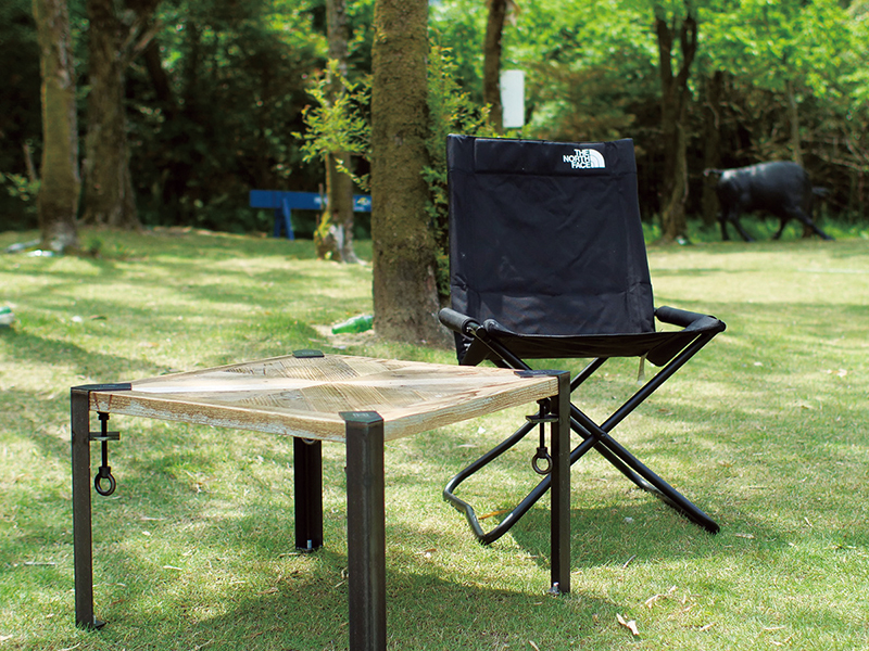 グランプ鉄脚「ジラフ 〜Giraffe〜」アイデア次第で使い方は無限大!