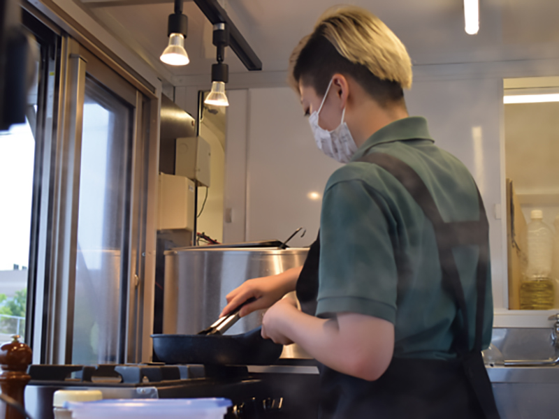 ここでしか味わえない絶品パスタに舌鼓