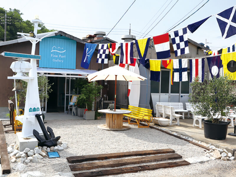 エンジェルロードの側にギャラリーがOPEN