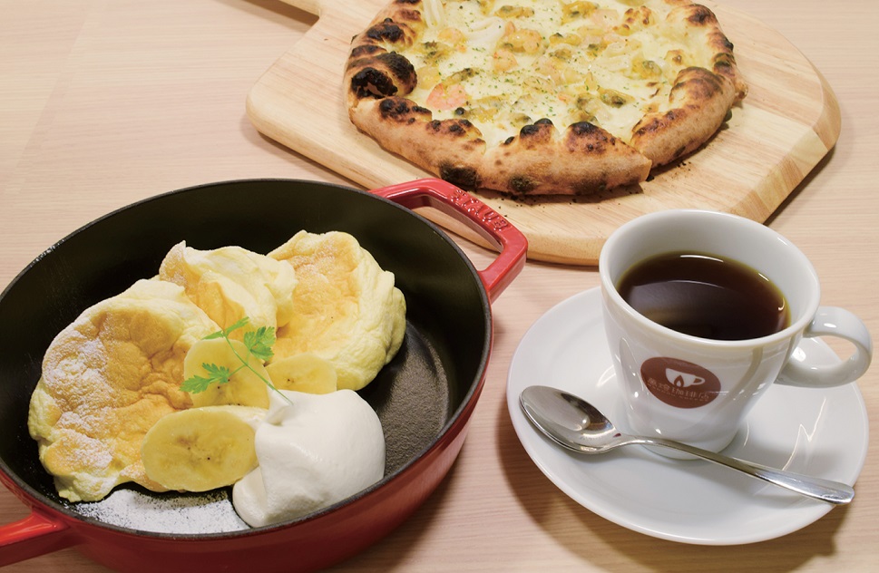 『萬燈珈琲店』古民家をリノベーションしたカフェレストラン