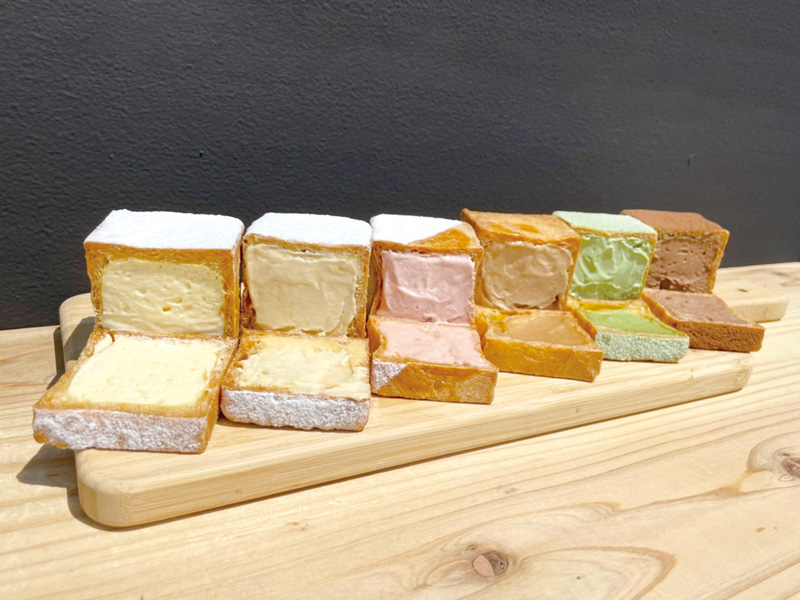 魅惑の断面美とキューブ型が可愛いスイーツが話題に！