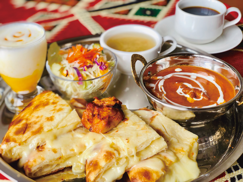 「本格カレー＆ナン」やトルコ料理「ケバブ」で海外旅行気分に♪