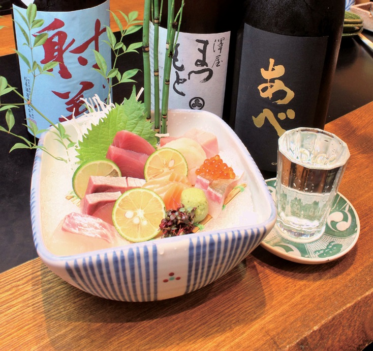 瀬戸＆自然の恵みで作る美味と旨い地酒を堪能！