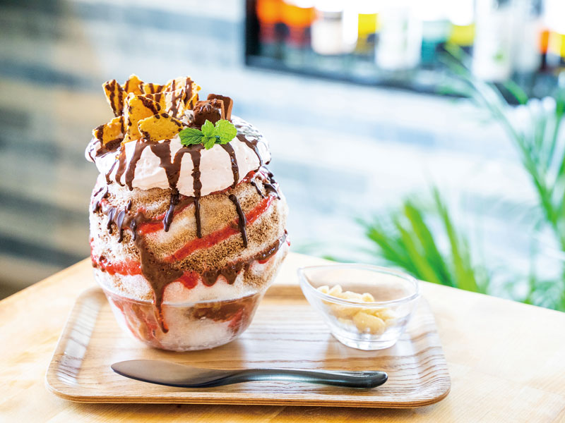 元実力派パティシエが営む、かき氷とタピオカドリンクが自慢のお店