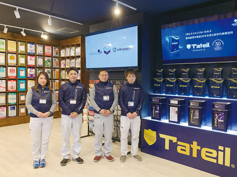 香川県最大級の塗装専門ショールーム! 地域密着、長期保証制度で頼れるお店。