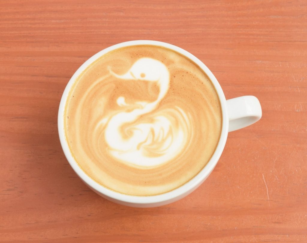 『THOTH　COFFEE』色んな国や地域のコーヒーを楽しめる『THOTH　COFFEE』のお任せラテアート