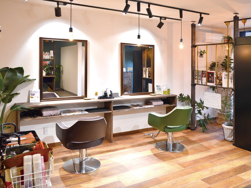 アットホームな空間で叶う“似合わせスタイル”