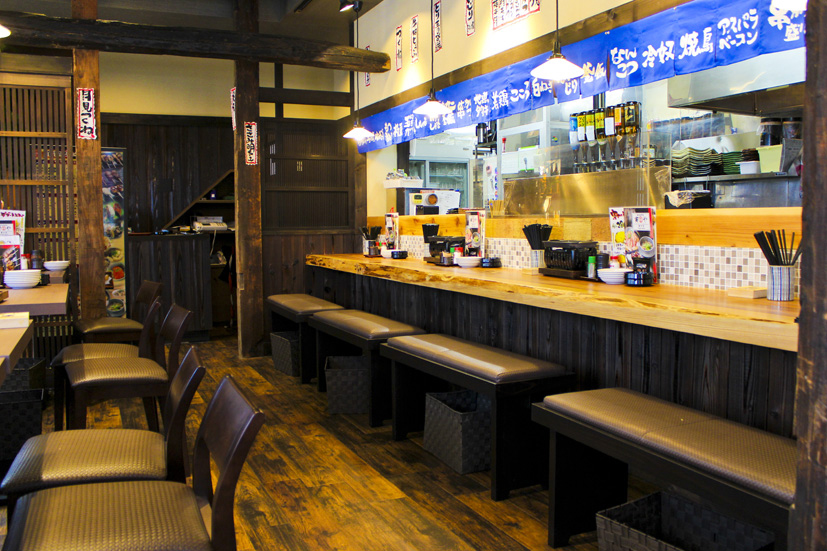 団体のお客さまにも対応できるお座敷スペースを有したお店