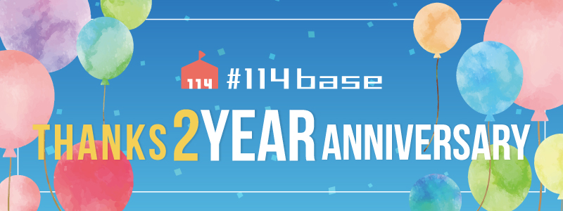 #114 base THANKS 2YEAR ANNIVERSARY