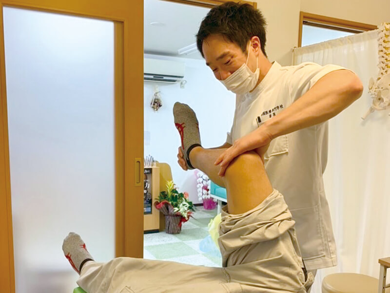 1人ひとりに合わせた丁寧な施術