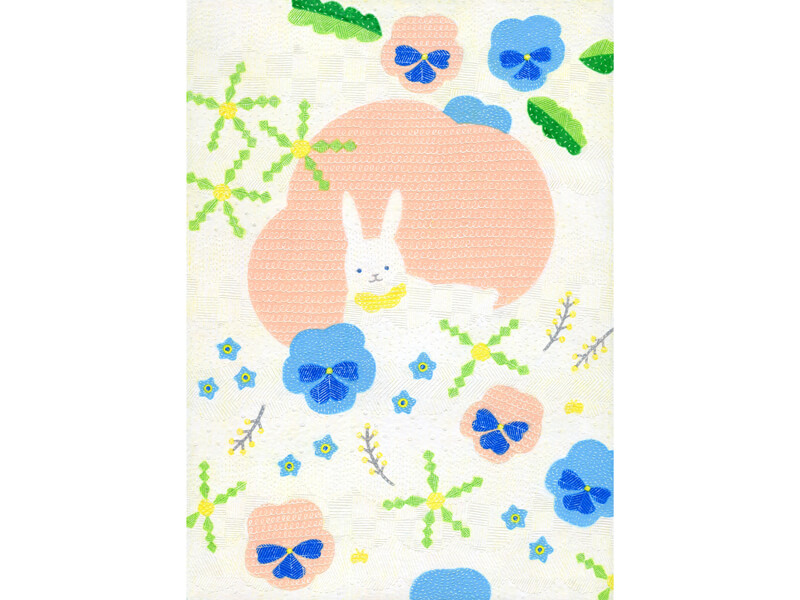 終了しました。開催中〜8月30日（水）うにのれおな「クレヨン画展」