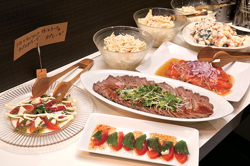 美味しい料理を自由に楽しむ素敵な時間を・・・