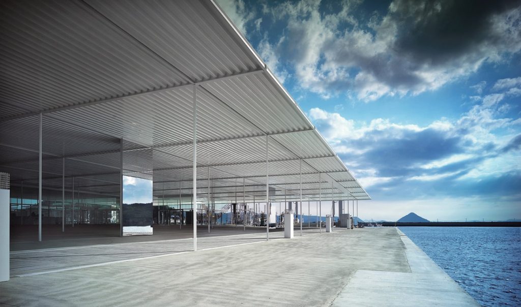 SANAAデザインのターミナルが東の玄関・直島港に新たに完成！