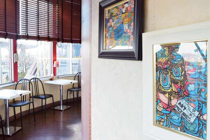 『Cafe Buono カフェヴォーノ』ゆるキャラやデザインアートまでお好きなアートをリクエストしよう