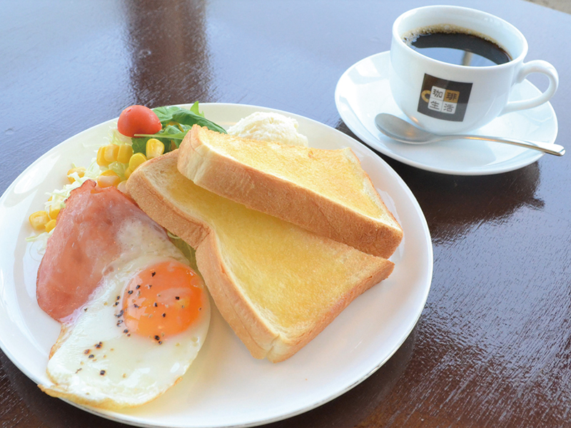 オリジナルコーヒーをゆったりとした空間で