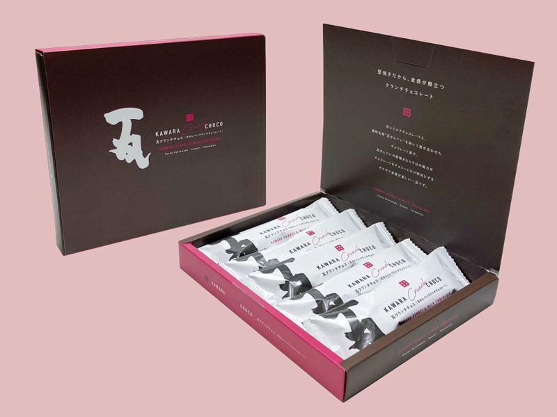 瓦クランチチョコ パッケージ