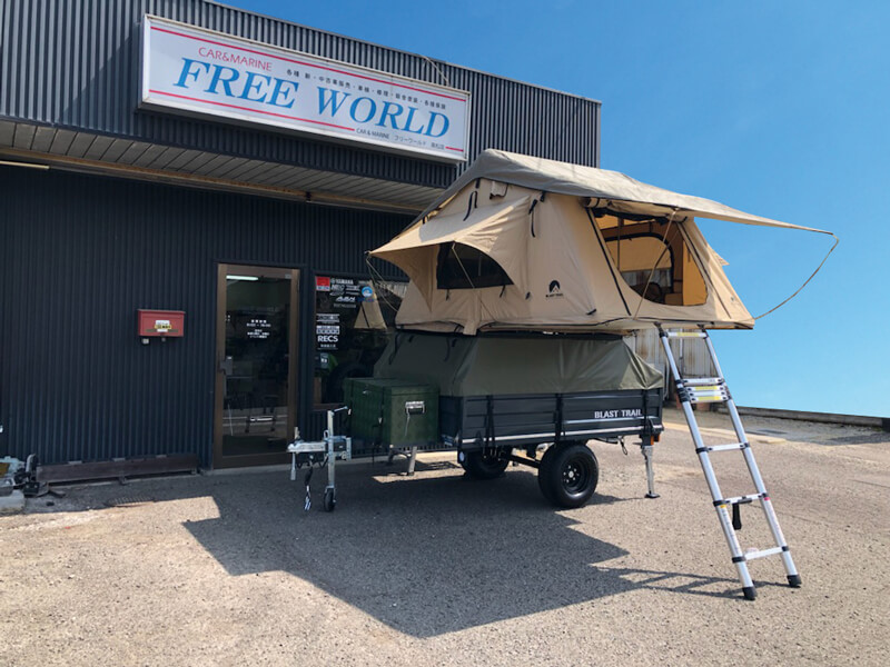 大人気のカーゴトレーラー手軽なカーゴキャリアはお任せ！