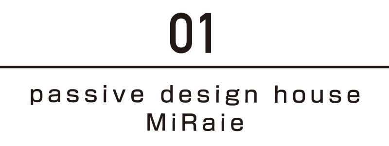 passive design house MiRaie