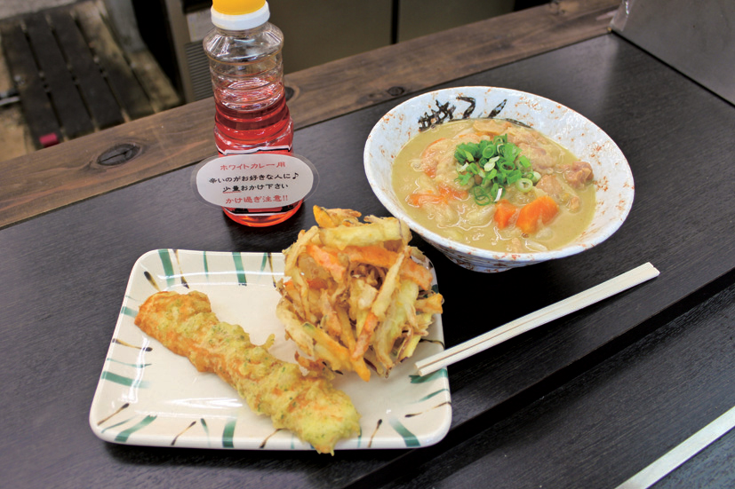 さぬきうどん史上初？白いカレーうどん！