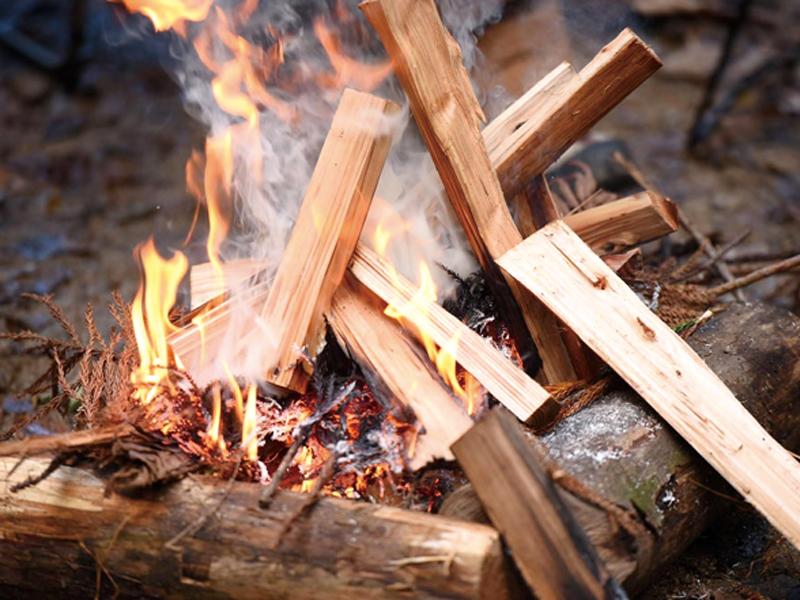 1日3組限定!直火や野営の本格アウトドア森の中のプライベートキャンプ場!