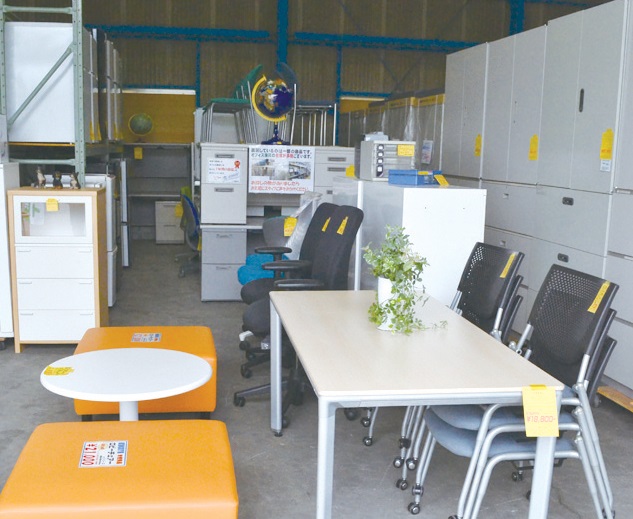 不用品を役立てる、お財布と環境に優しいお店