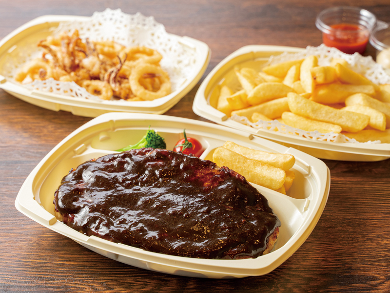 美味しいハンバーグでおなじみのびっくりドンキー！