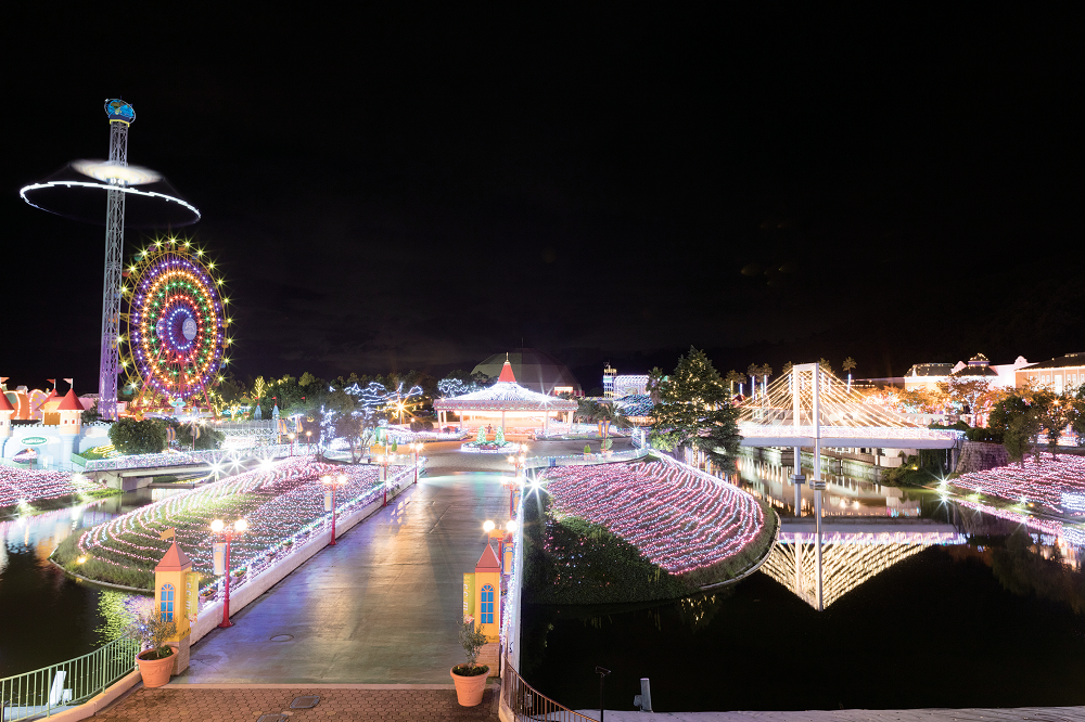 終了しました。開催中～3月3日（日）『レオマ ウィンターイルミネーション2018』中四国最大級のテーマパークが誇るイルミネーションやクリスマスイベントを堪能しよう！
