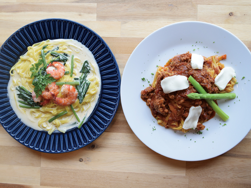 ここでしか味わえない絶品パスタに舌鼓