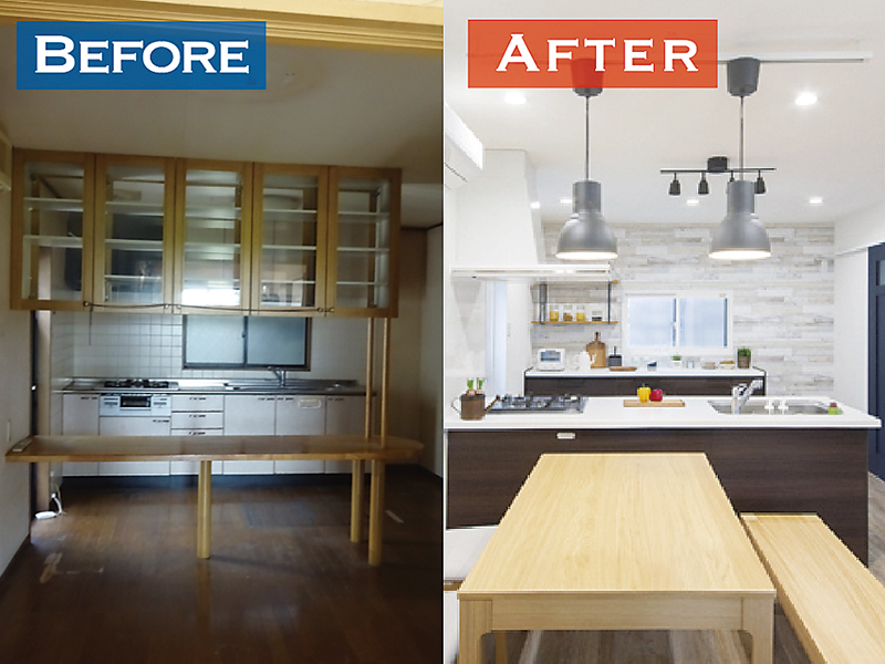 お住まいをライフスタイルに合わせリノベする