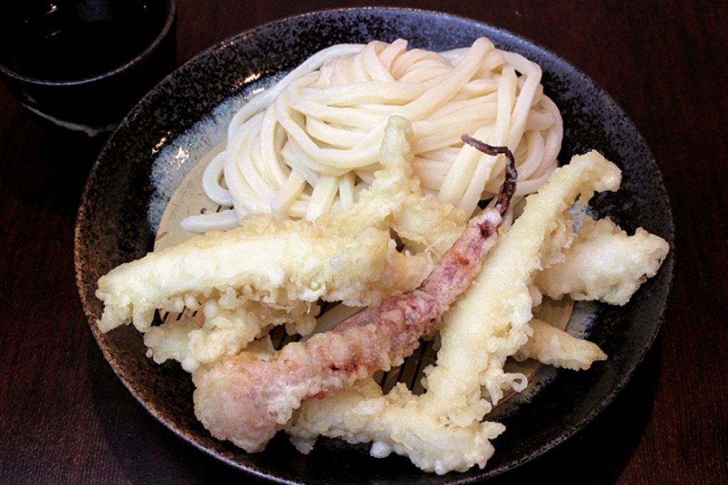 『讃岐うどん　えん家』コシのある中太モチモチうどんに舌鼓！