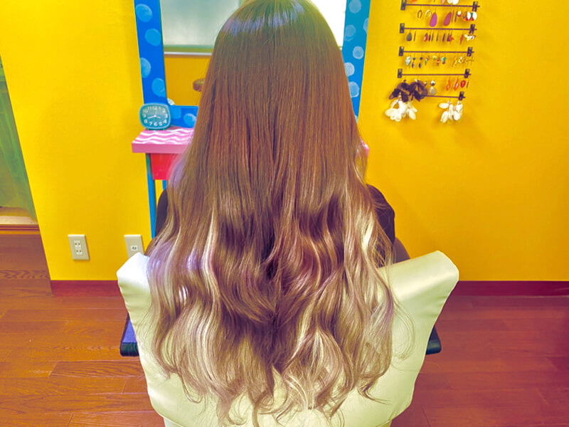 丁寧な接客と高い技術力で髪質改善