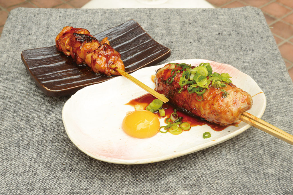 楽味鶏を使用した、美味しい焼鳥と鶏料理が味わえるこちら