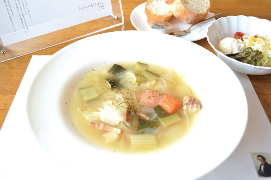 『ギャラリーカフェ　シレーヌ』開館３０周年までのカウントダウン企画「ショパンの愛したポトフ」が登場